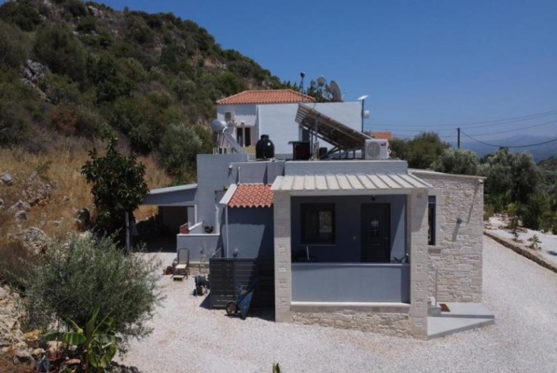 Kalamitsi Amigdali Kreta, Kalamitsi Amigdali: Charmantes kretisches Haus mit privatem Olivenhain und Bergblick zu verkaufen Haus kaufen